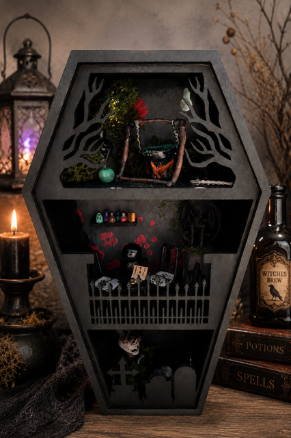 Miniature Coffin Shelf Workshop
