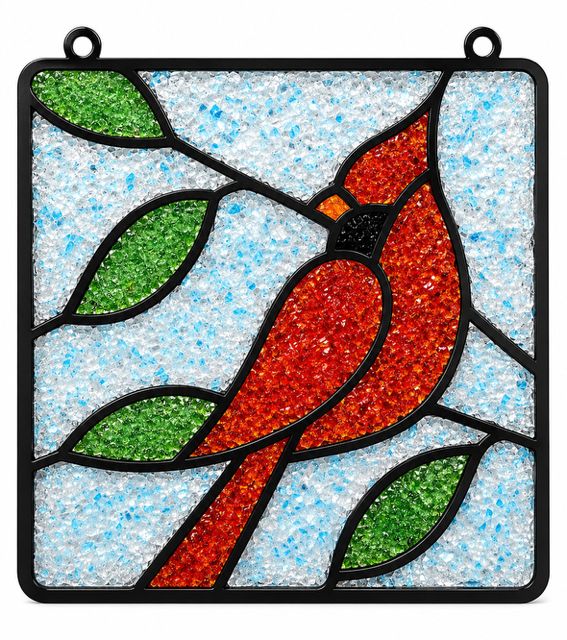 Cardinal Suncatcher