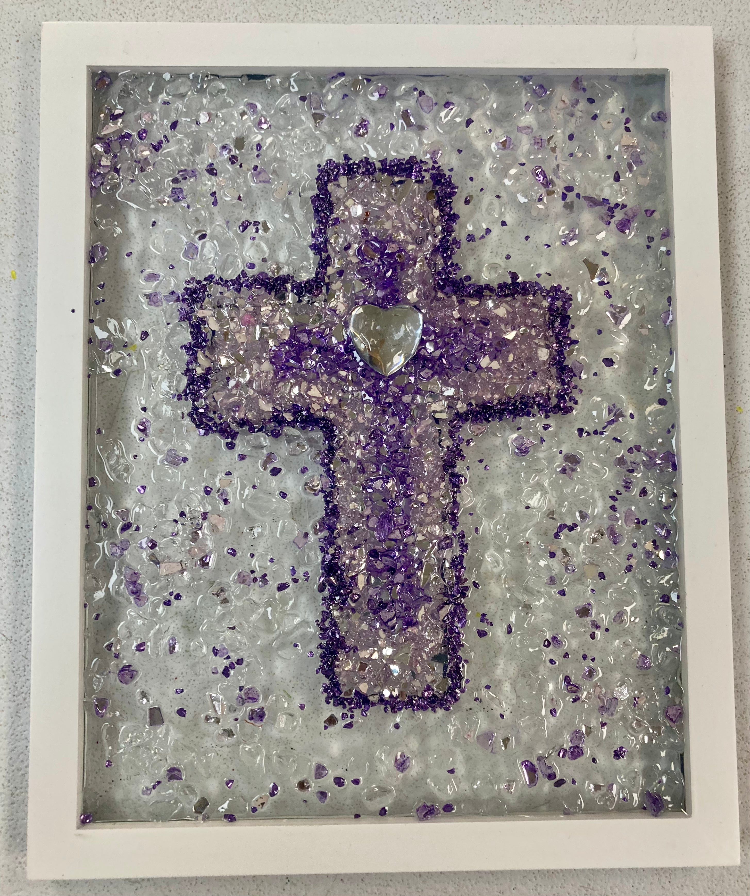 Cross - Crushed Glass Kit