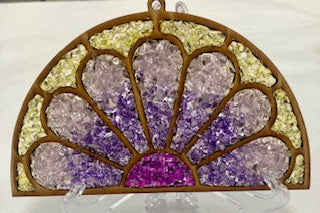 Purple Flower Suncatcher Kit